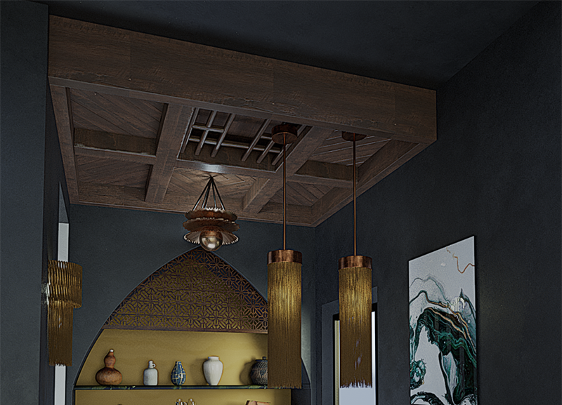 realistic architectural visualization of Custom Woodwork - Cordi Woodoworks Urbanology
