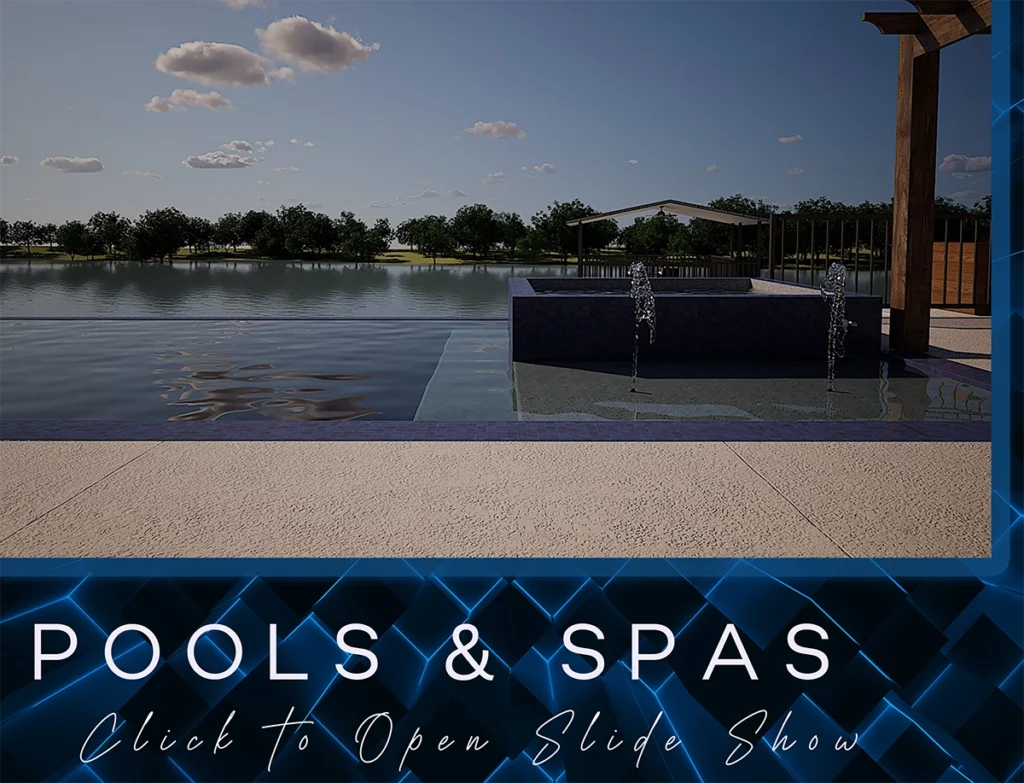 Architectural Visualization of Pools and Spas